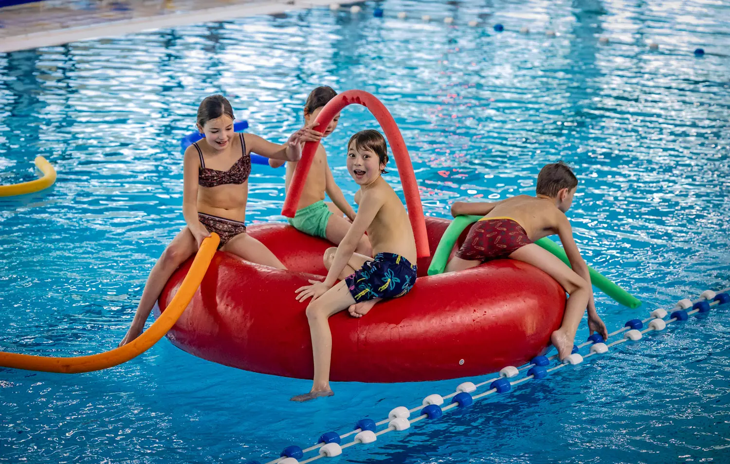 Zwemband met kinderen Aquacentrum Malkander