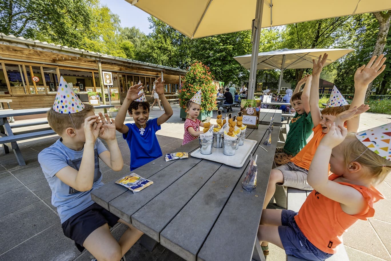 Kinderfeestje bij Speelboerderij Binky